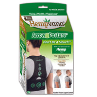 Hempvana Arrow Posture Adjustable Hemp Support