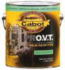 Cabot Solid Tintable 0806 Neutral Water-Based Acrylic Siding Stain 1 gal. (Pack of 4)