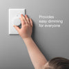 Lutron Aurora White Rotary Dimmer Switch 1 pk - Deal of The Week