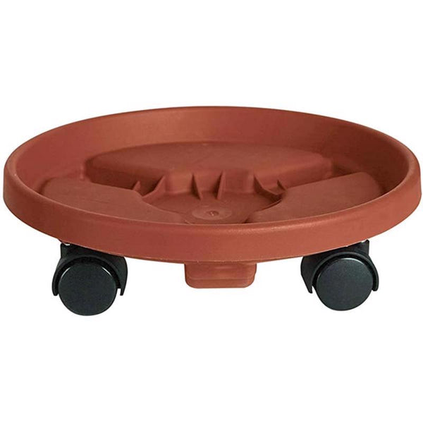 Macetero de plástico de terracota Bloem de 3,5 pulgadas de alto x 16 pulgadas de ancho x 16 pulgadas de profundidad