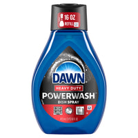 Dawn Powerwash Heavy Duty Fresh Scent Liquid Dish Spray Refill 16 oz 1 pk (Pack of 6)