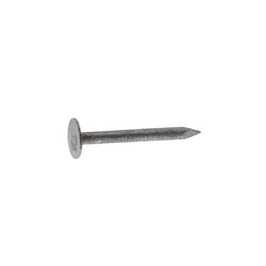 Grip-Rite 1-1/2 in. Roofing Electro-Galvanized Steel Nail Flat 1 lb. (Pack of 12)