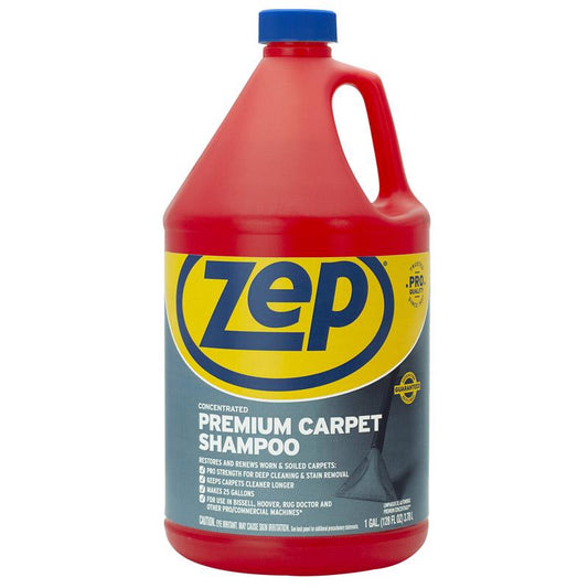 Zep Commercial Pleasant Scent Carpet Shampoo 128 oz. Liquid (Pack of 4)