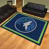 NBA - Minnesota Timberwolves 8ft. x 10 ft. Plush Area Rug