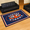 Auburn University Tiger Eyes 5ft. X 8 ft. Plush Area Rug
