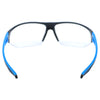 General Electric 06 Series Anti-Fog Impact-Resistant Safety Glasses Clear Lens Black/Blue Frame 1 pk