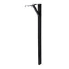 Architectural Mailboxes 59.9 in. Powder Coated Black Steel Mailbox Post