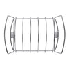 Weber Stainless Steel Roasting Rack 17.1" x 10.5" 2-in-1 Rib & Roast Holder for Grills Space-Saving Design
