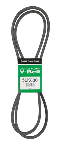 Mitsuboshi Super KB 5LK880 V-Belt 0.63 in. W X 88 in. L For Riding Mowers