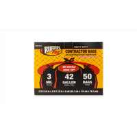 Ruffies Pro 42 gal Contractor Bags Wing Ties 50 pk