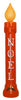 Union Products Red Resin 1-Light Plug-In Noel Candle Christmas Decoration 39 H in.