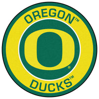 University of Oregon Roundel Rug - 27in. Diameter