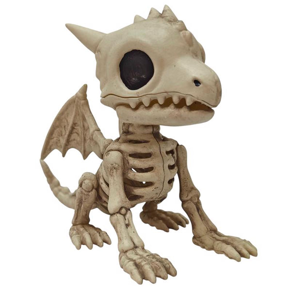 Seasons 4.5 in. Dragon Skeleton Halloween Decor (Pack of 12)