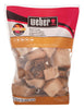Weber Firespice Pecan Wood Smoking Chunks 350 Cu In All Natural Sweet Nutty Flavor for Grilling