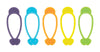 Harold Import Assorted Silicone Bag Ties - Deal of The Week