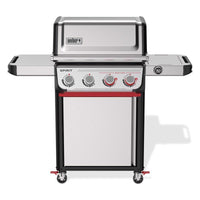 Weber Spirit SP-425 4 Burner Liquid Propane Digital Thermometer Grill Stainless Steel