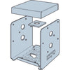 Simpson Strong-Tie ZMax 3.13 in. H X 5.5 in. W 12 Ga. Galvanized Steel Post Base - Open Box