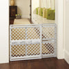 North States Gray 26 in. H X 26-42 in. W Plastic Child Safety Gate