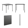 Cosco 28 in. H x 34 in. W x 34 in. L Square Folding Table (Pack of 2)