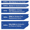 Scotch 2090-24ep6 0.94 X 60 Yards Scotchblue Original Multi-Surface Painter'S Tape 6 Count