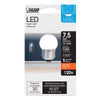 Feit LED Specialty S11 E26 (Medium) LED Bulb Soft White 7.5 Watt Equivalence 1 pk