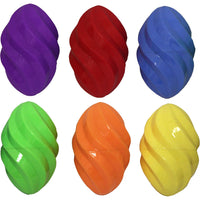 Multipet Ruff Enuff Rubber Spiral Football