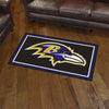 NFL - Baltimore Ravens 3ft. x 5ft. Plush Area Rug