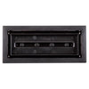 Fittes Aria Vent 1-7/8 in. H X 12-7/8 in. W Matte Black ABS Plastic Floor Register