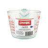 Pyrex 1 cups Glass Clear Measuring Cup (Pack of 6)
