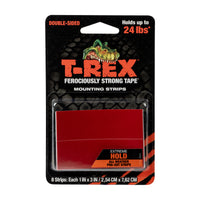 T-Rex Double Sided 1 in. W X 3 in. L Mounting Strips Black