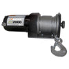 Keeper 50 ft. 2000 lb 1 HP Permanent Magnet Electric Automotive Winch