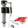 PlumbCraft Fill Valve And Flapper Kit Plastic