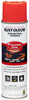 Rust-Oleum Industrial Choice Fluorescent Red-Orange Field Marking Paint 17 oz.