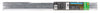 M-D 0.875 in. H X 3.5 in. W X 36 in. L Mill Aluminum Adjustable Deluxe Threshold Gray