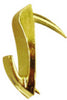 Hillman WallBiter Brass-Plated Silver Small Picture Hook 45 lb. 4 pk (Pack of 10)