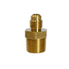 1/4 in. Flare X 3/8 in. D MPT Brass Adapter (Pack of 5)