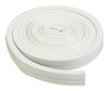 M-D White Rubber Weatherstrip For Windows 17 ft. L X 3/8 in.