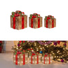 Alpine LED Gift Decor 14 in. Yard Decor