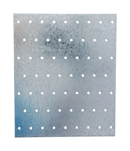 Simpson Strong-Tie 7 in. H X 0.04 in. W X 5.8 in. L Galvanized Steel Tie Plate