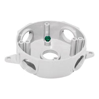 Sigma Electric New Work 16 cu in Round Die-Cast Metal Weatherproof Box White