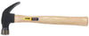 Stanley 16 oz Smooth Face Nailing Curved Claw Hammer 5-1/4 in. Wood Handle