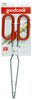 Good Cook Red/Silver Stainless Steel Tongs
