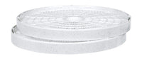 Nesco Semi-Gloss White 2 each Food Dehydrator Tray - Open Box