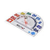 Taylor Window Cling Dial Thermometer 7 in. - Clear, Electrostatic Mount