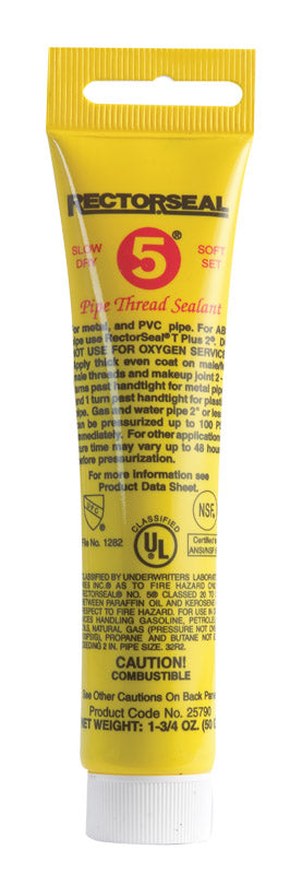 Rectorseal Yellow Pipe Thread Sealant 1.75 oz