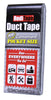 RediTape 1.88 in. W x 5 yd. L Black Solid Pocket-Size Duct Tape (Pack of 10)