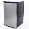 Avanti 4.4 cu ft Black/Silver Stainless Steel Compact Refrigerator 228 W