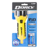 Dorcy 55 lm Black/Yellow LED Flashlight AA Battery - Deal of The Week