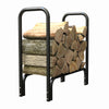 Panacea Black Powder Coated Steel Log Rack