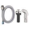 Oakbrook Collection For Coastal,Delta Metallic Brushed Nickel Faucet Sprayer with Hose